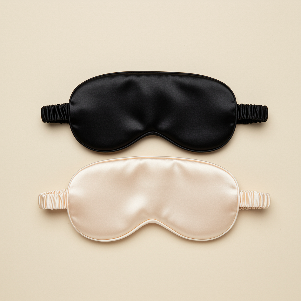 100% silk night mask