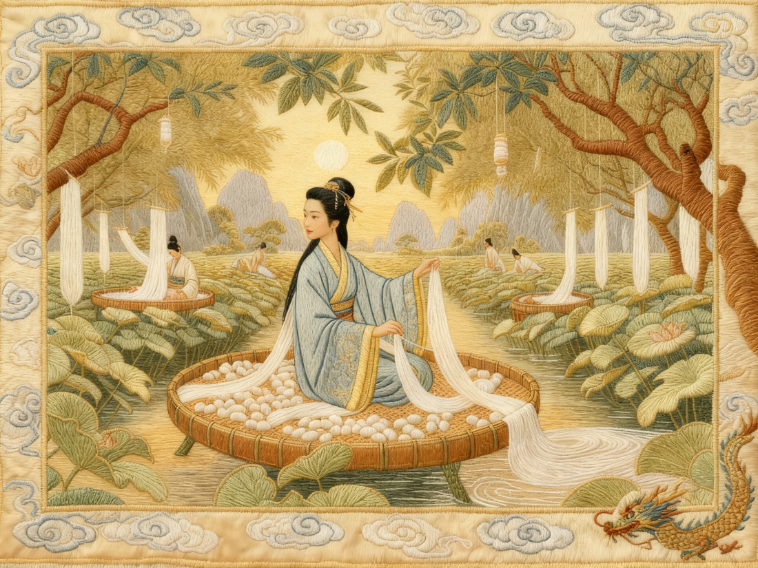 Dall’antica Cina al tuo letto: storia e tradizione del piumone di seta