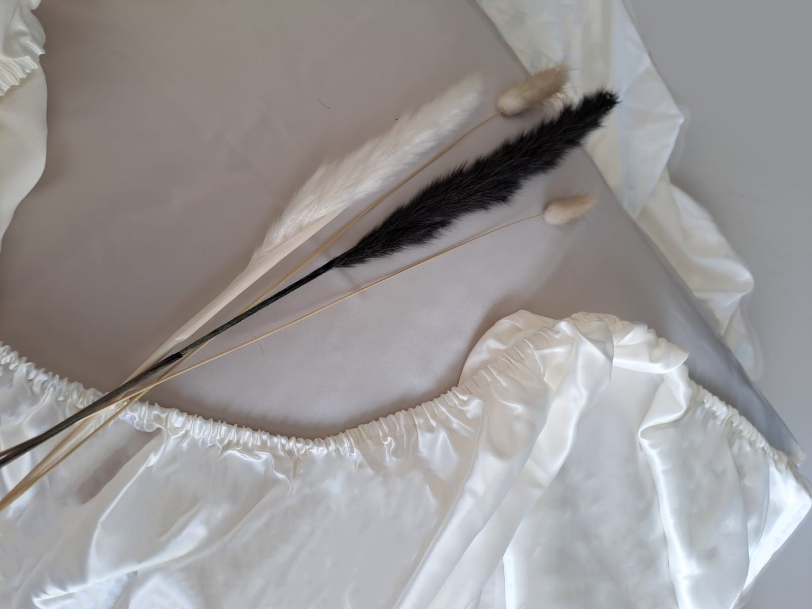 Lenzuola matrimoniale con angoli 100% seta