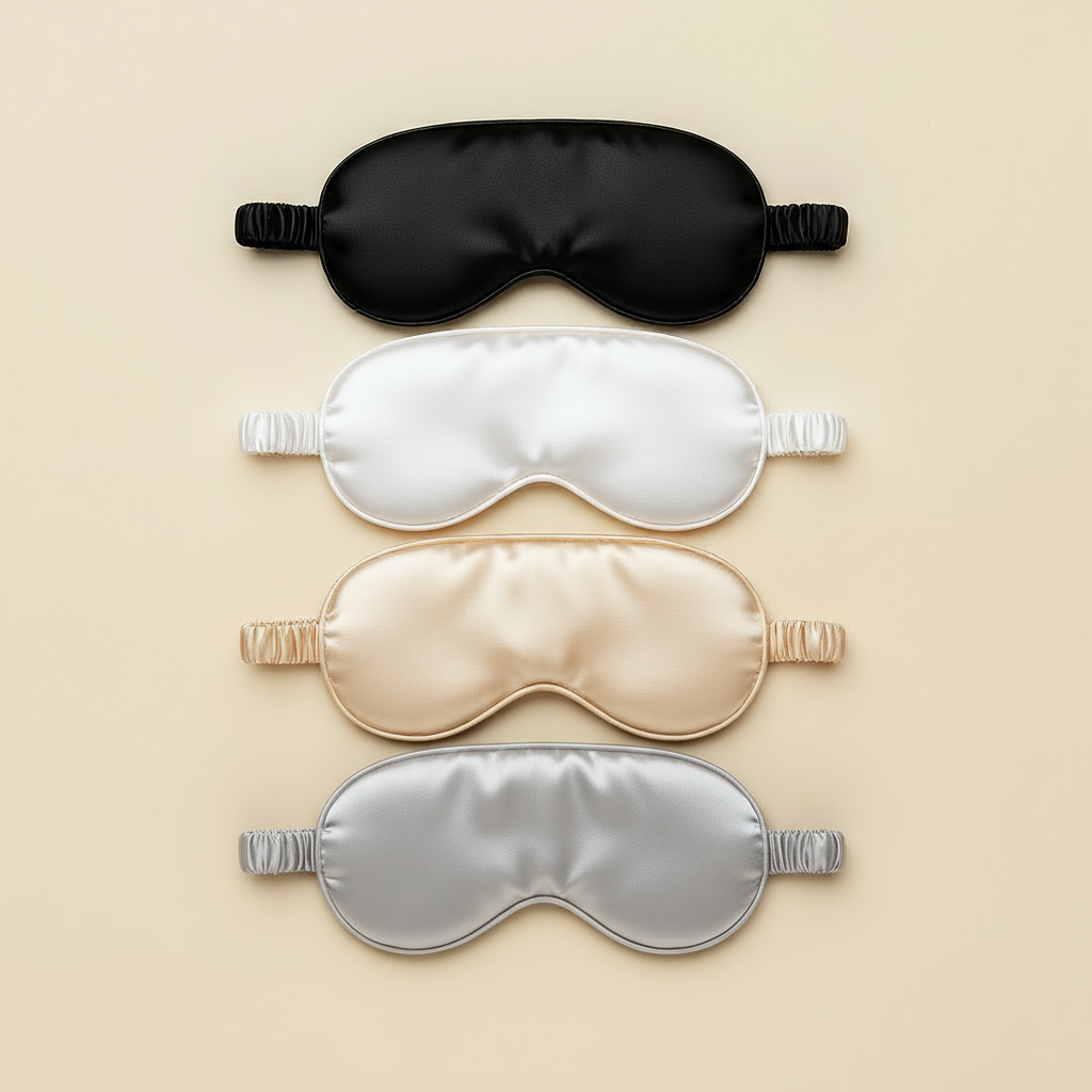 100% silk night mask
