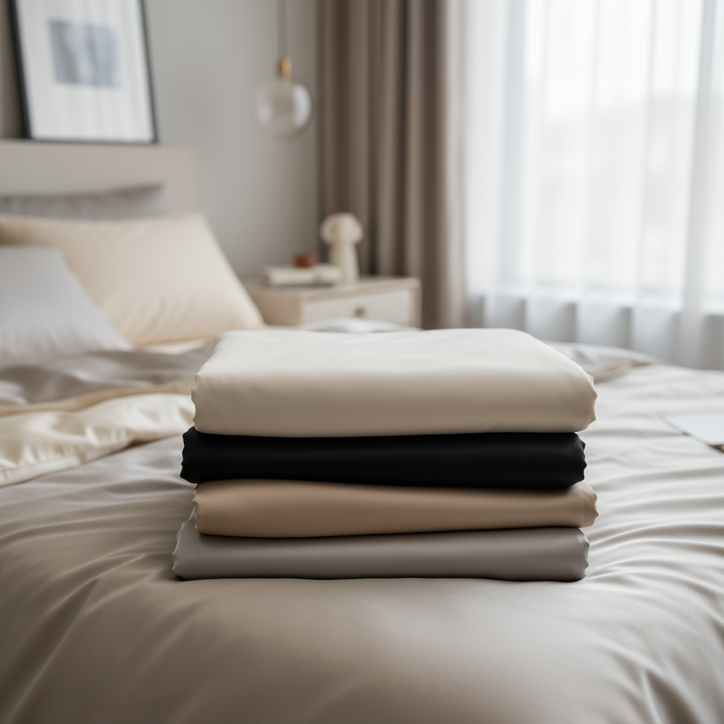 Copripiumone matrimoniale 100% seta