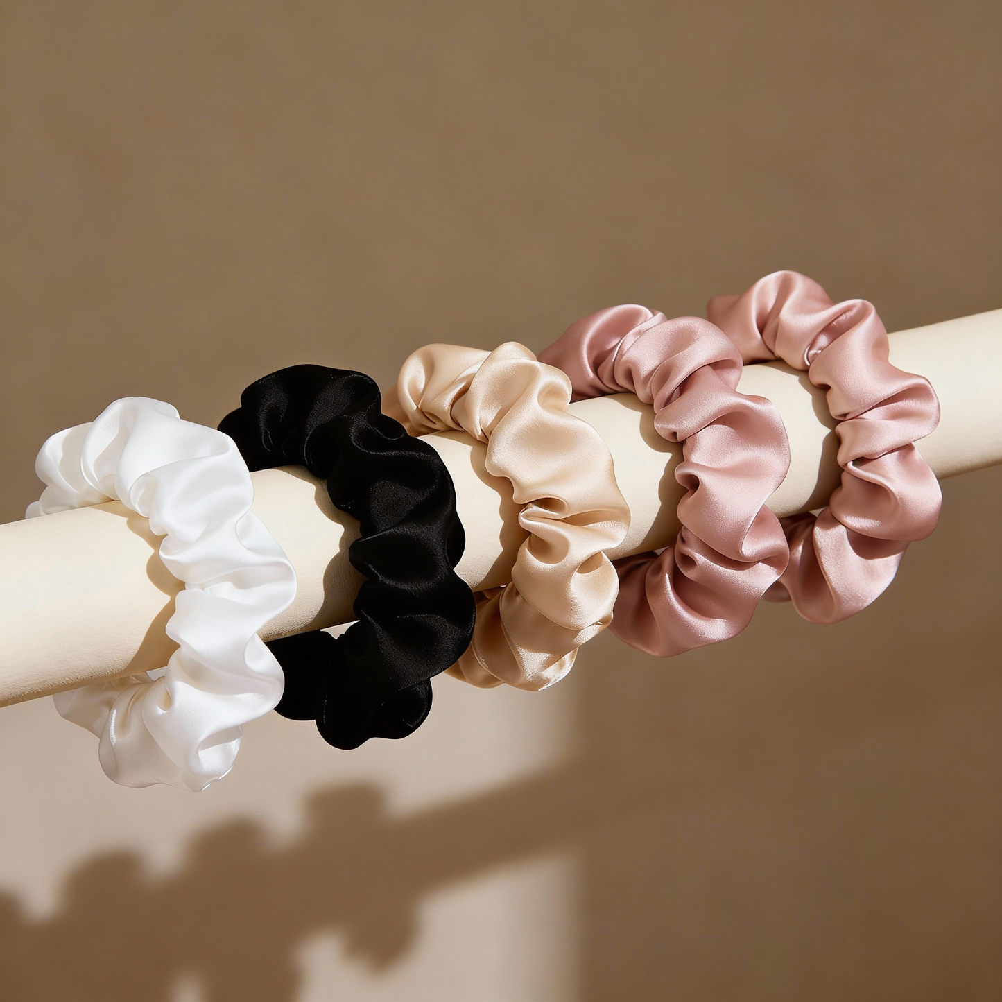 100% silk hair tie