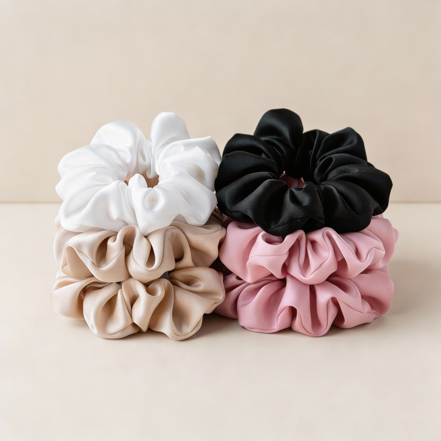 100% silk hair tie